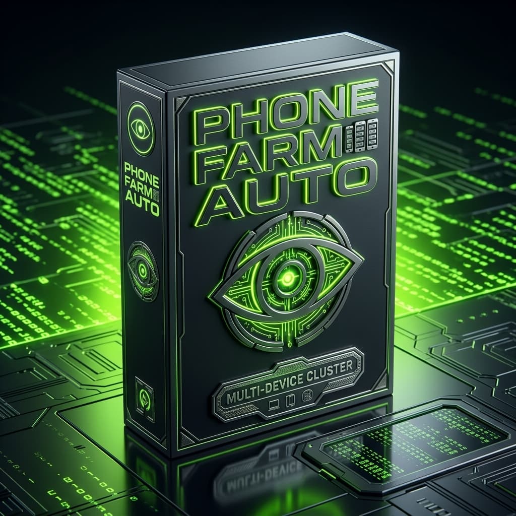 Phone Farm Android Auto 3D Box