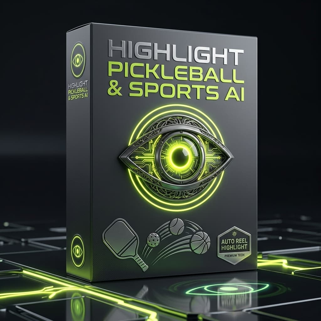 Highlight Pickleball AI 3D Box
