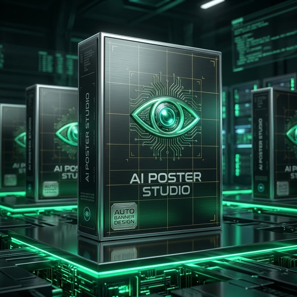 AI Poster Studio 3D Box