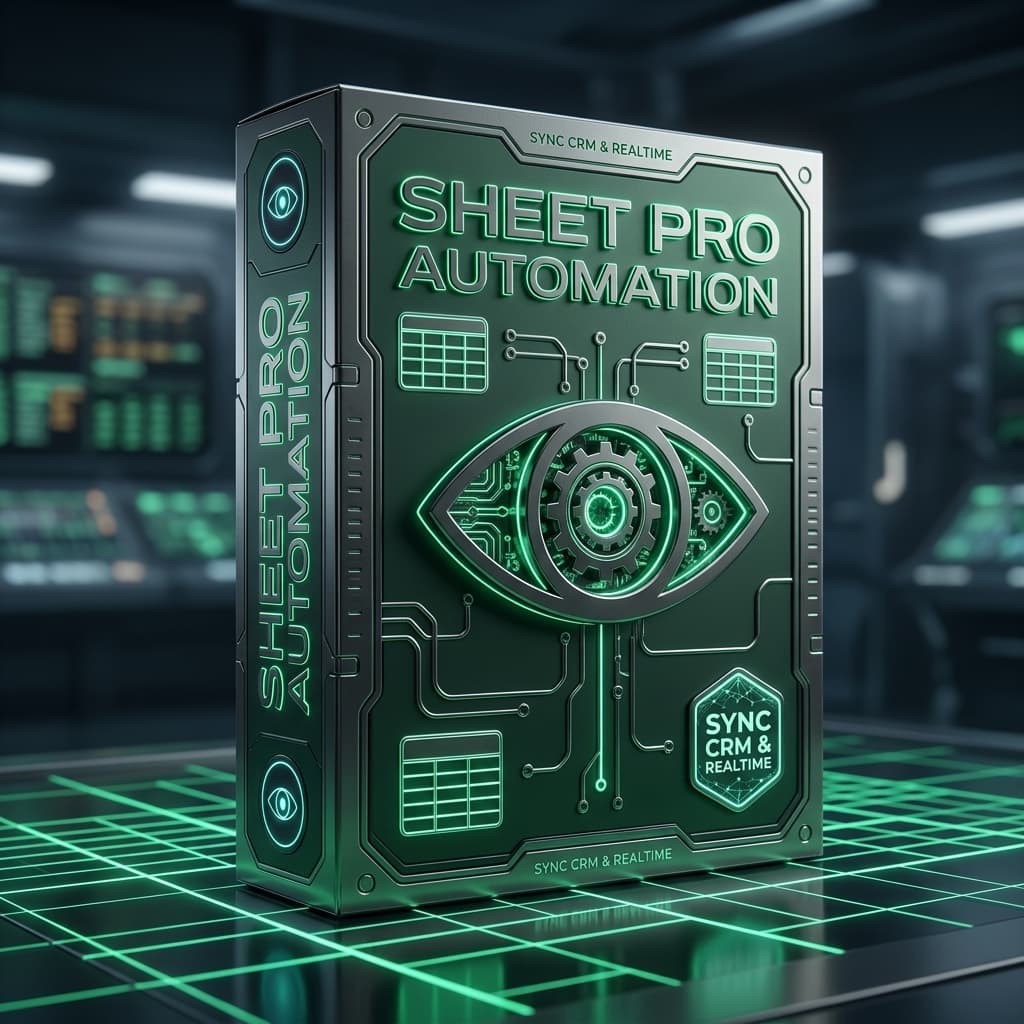 Sheet Pro CRM 3D Box