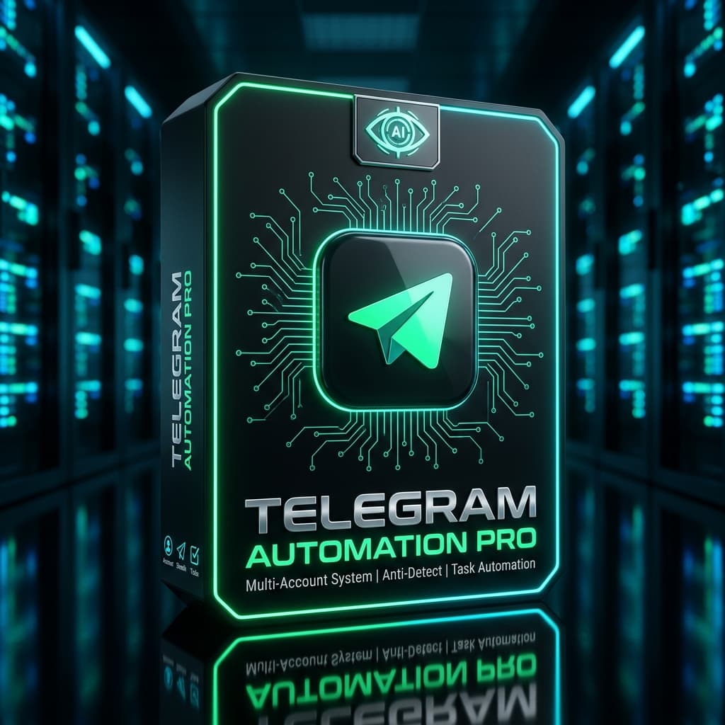Telegram Automation Pro 3D Box